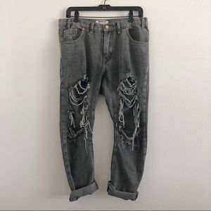 🔥WKND SALE🔥 One Teaspoon Boyfriend Jeans
